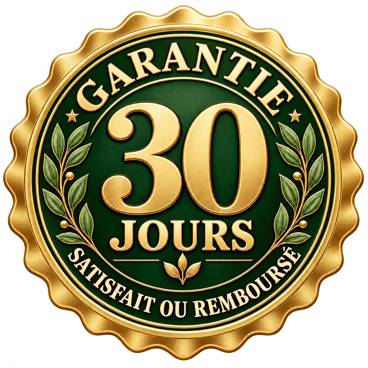 Garantie 30 jours : satisfait ou remboursé